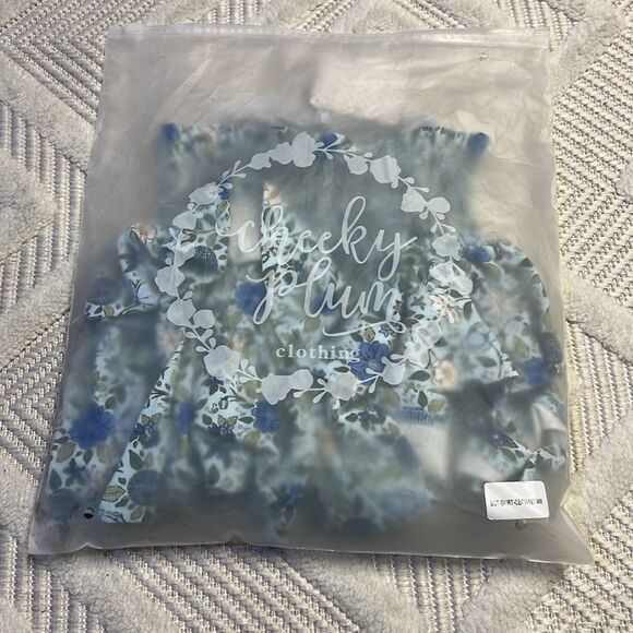 CHEEKY PLUM - Blair Layer Skirt - Dewdrop Daisies - Picture 6 of 6